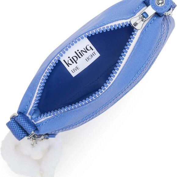 Alvar Mini Bag: Lightweight, Water-Resistant Crossbody in Cocktail Blue - Picture 3 of 8